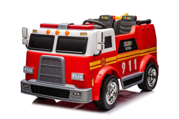 24V Fire Truck 2-Seater Ride on